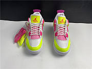 Air Jordan 4 Retro White Lemon Pink (GS) CV7808-100 - 6