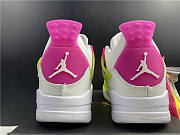 Air Jordan 4 Retro White Lemon Pink (GS) CV7808-100 - 4