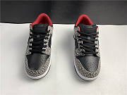 Nike SB Dunk Low Supreme Black Cement (2002) 304292-131 - 4