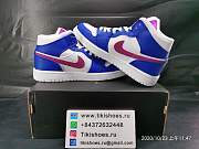 Air Jordan 1 Mid Hyper Royal Hyper Violet 554724-451  - 4