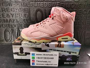 Air Jordan 6 VI Retro Millennial Pink 384664-031
