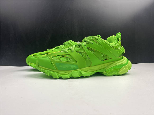 Balenciaga Track 2 Sneakers Fluorescent Green 542436 W3AB1 3801 - 1