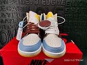 Air Jordan 1 Mid SE Fearless Maison Chateau Rouge CU2803-200 - 2