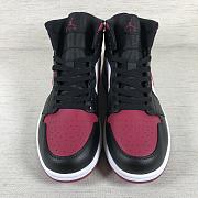 Air Jordan 1 Mid Bred Toe 554724-066 - 4