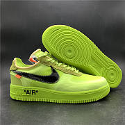 Nike Air Force 1 Low Off-White Volt AO4606-700 - 3