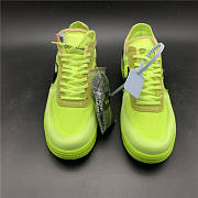 Nike Air Force 1 Low Off-White Volt AO4606-700 - 4