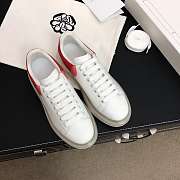 Alexander McQueen Oversized Clear Sole Lust Red  - 2