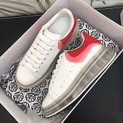 Alexander McQueen Oversized Clear Sole Lust Red  - 4