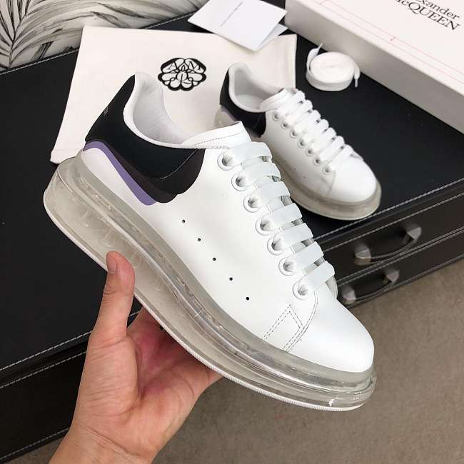 Alexander McQueen Oversized Clear Sole Lust Black - 1