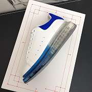 Alexander McQueen Oversized Worker Blue Sole - 3