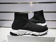 Balenciaga Speed Trainer Black White 477289 W05G0 1000 - 3