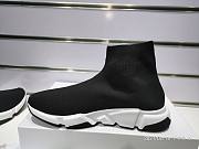 Balenciaga Speed Trainer Black White 477289 W05G0 1000 - 4