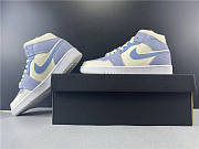 Air Jordan 1 Mid Mixed Textures Blue DA4666-100 - 6
