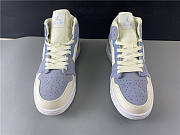 Air Jordan 1 Mid Mixed Textures Blue DA4666-100 - 4