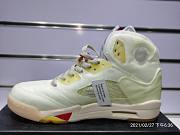 Air Jordan 5 Retro Off-White Sail DH8565-100 - 4