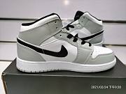 Air Jordan 1 Mid Light Smoke Grey 554724-092 - 6