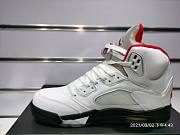 Air Jordan 5 Retro Fire Red Silver Tongue (2020) DA1911-102 - 3