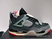 Air Jordan 4 Off White Retro SP Sail Bred - CV9388 001 - 6