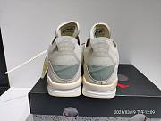 Air Jordan 4 Retro Off-White Sail CV9388-100 - 4