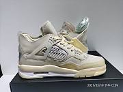 Air Jordan 4 Retro Off-White Sail CV9388-100 - 2