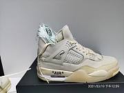 Air Jordan 4 Retro Off-White Sail CV9388-100 - 3