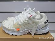 Nike King OFF-WHITE x Nike Air Presto 2.0 pure white original version  - 1