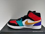 Air Jordan 1 Mid Bred Multi-Color 554724-125 - 4