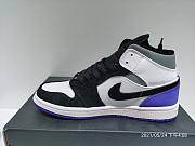 Air Jordan 1 Mid SE Purple Heel (852542-105) - 4