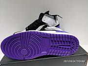 Air Jordan 1 Mid SE Purple Heel (852542-105) - 5