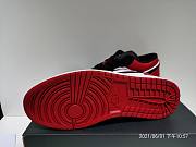 Air Jordan 1 LOW  black toe 553558-116  - 6