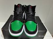Air Jordan 1 Mid Green Toe 554724-067 - 6