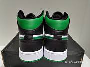 Air Jordan 1 Mid Green Toe 554724-067 - 4