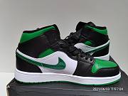 Air Jordan 1 Mid Green Toe 554724-067 - 2