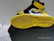 Air Jordan 1 Mid Yellow Toe Black 852542-071 - 4