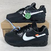Nike Air Max 90 OFF-WHITE Black AA7293001 - 2