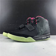 Nike Yeezy 2 black-solar red 508214-006 - 1