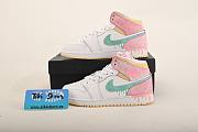 Air Jordan 1 Mid Paint Drip DD1666-100 - 4