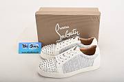 White Louis Junior Spikes Sneakers  - 1