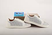 White Louis Junior Spikes Sneakers  - 2