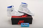 Air Jordan 1 Retro High Zoom White Racer Blue CK6637-104 - 2