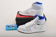 Air Jordan 1 Retro High Zoom White Racer Blue CK6637-104 - 6
