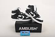 Nike Dunk High Ambush Black White CU7544-001 - 3