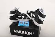 Nike Dunk High Ambush Black White CU7544-001 - 4