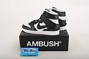Nike Dunk High Ambush Black White CU7544-001 - 5