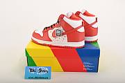 Nike Dunk High Pro SB Supreme Red Stars 307385-161 - 5