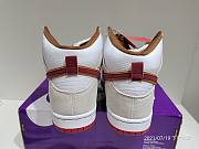 Nike SB Dunk High Sail Bright Crimson CV9499-100 - 4