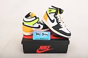 Air Jordan 1 Retro High White Black Volt University Gold 555088-118 - 2