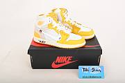 Air Jordan 1 Retro High Off-White University Yellow  AQ0818-149 - 2