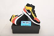 Air Jordan 1 Mid Black Amarillo Orange - 852542-087 - 3