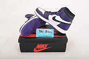 Air Jordan 1 Retro High Court Purple White 555088-500 - 4